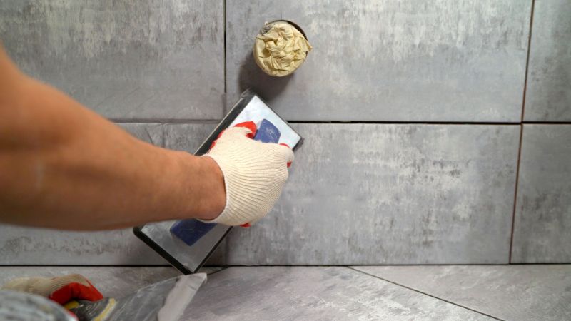 Grout Stain Removal